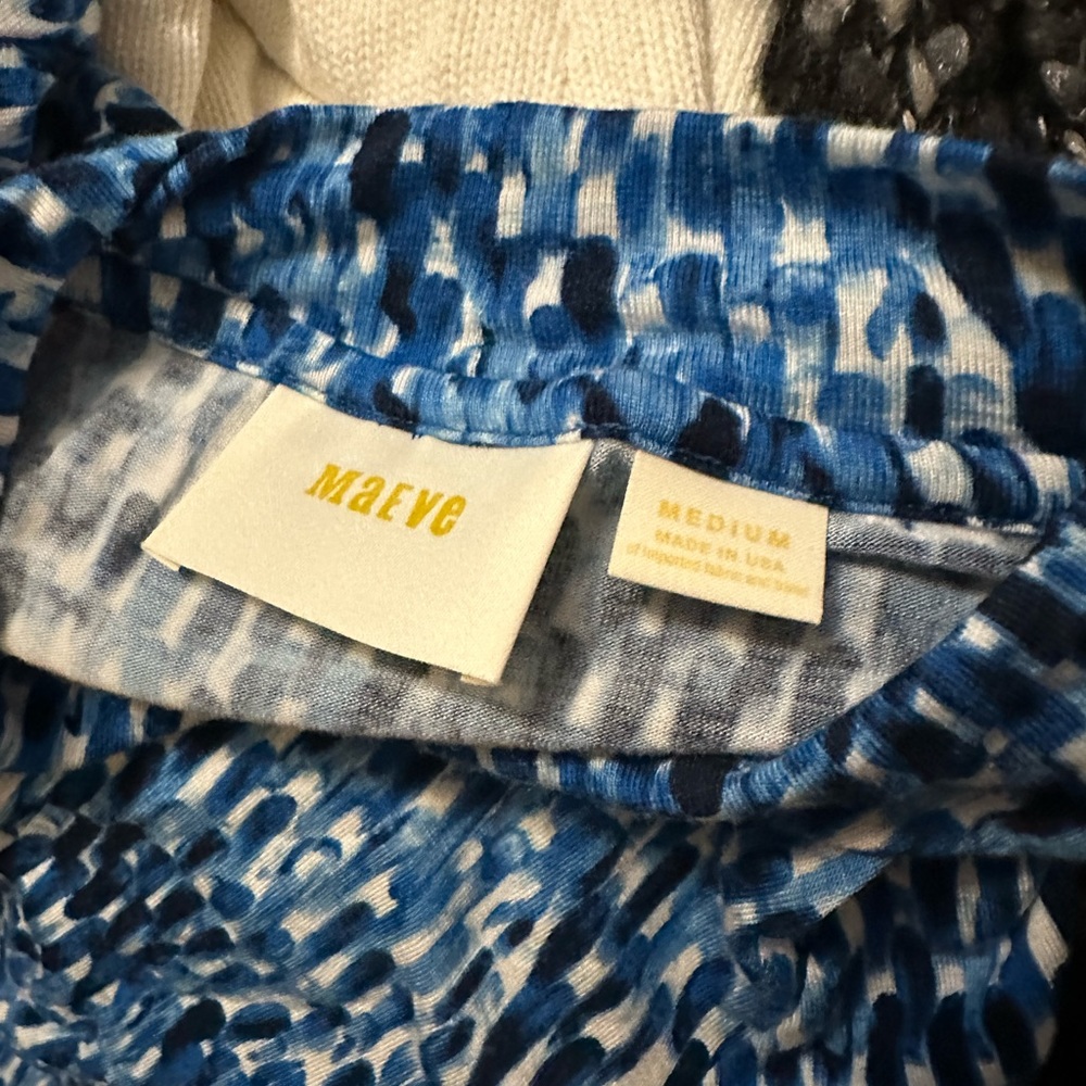 Anthropologie Maeve "Myra" Mock Neck Dress Size M - Picture 4 of 5